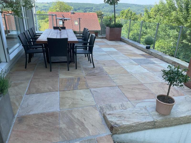 - die Steinreinigung vom Profi